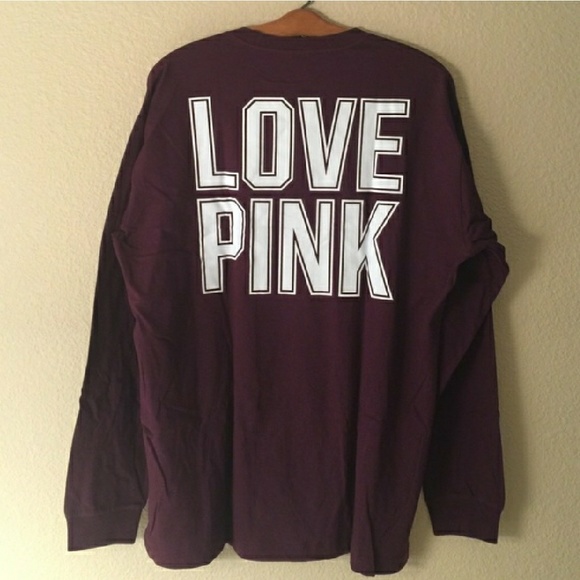PINK Victoria's Secret Tops - PINK Campus Long Sleeve